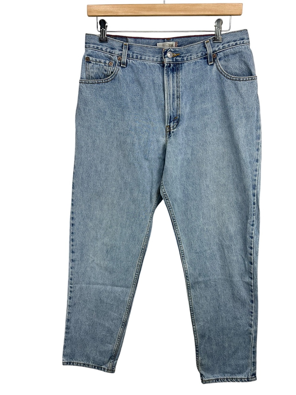 Vtg Levis 550 Relaxed Tapered Mom Jeans Size 16